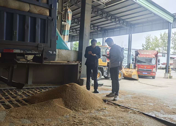 淮糧實(shí)業(yè)公司調(diào)研糧食財(cái)務(wù)管理工作